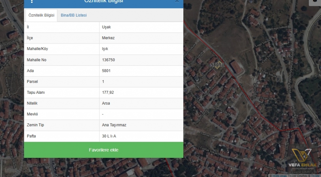 IŞIK MAH. ŞHT.AHMET YILMAZ CADDESİ ÜZERİ SATILIK KÖŞE PARS...