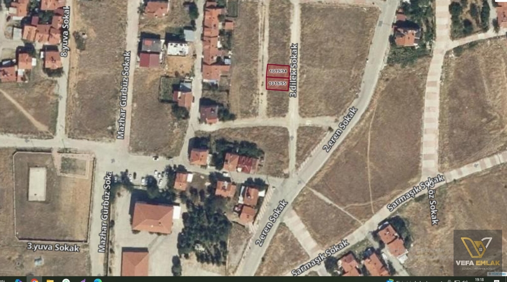 ELMALIDERE HASİBE VE MAZHAR İLKOKULU YAKINI SATILIK 2 PARSEL SATILIK ARSA