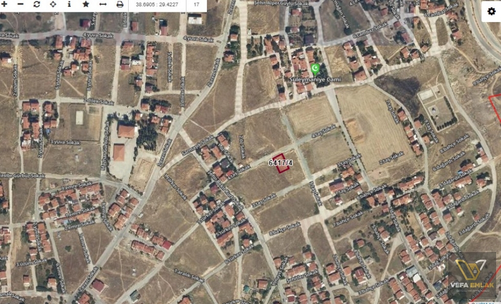 ELMALIDERE SATILIK ARSA