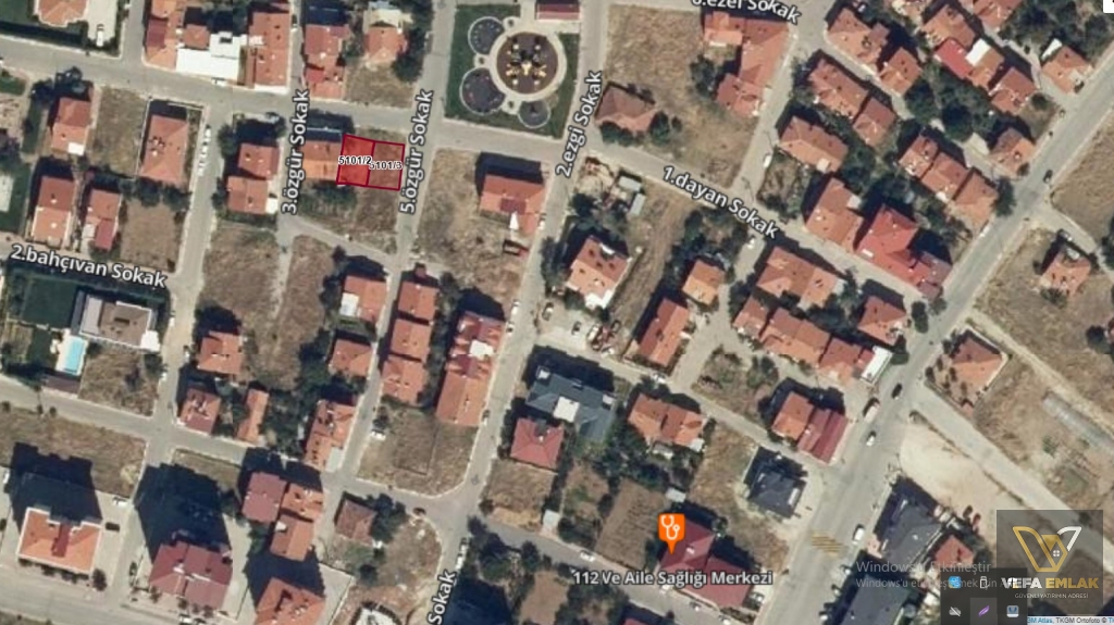 FATİH MAHALLESİ MASAL DİYARI PARKI YAKININDA SATILIK 2 ADET SATILIK ARSA